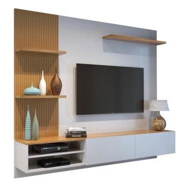 Imagem de Estante Home Valde Móveis Montana Para Tvs Até 65"