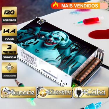 Imagem de Fonte Automotiva 120A 200A 14.4V Cheque Mate EDIÇÃO LIMITADA Som Autom