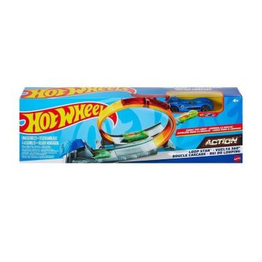 Imagem de Pista de Acrobacias - Hot Wheels Action Azul MATTEL