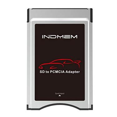 Imagem de Adaptador de cartão de memória PCMCIA para SD SDHC para PC Leitor de cartão para Mercedes Benz S, E, C, GLK, CLS Class COMAND APS System Media Player