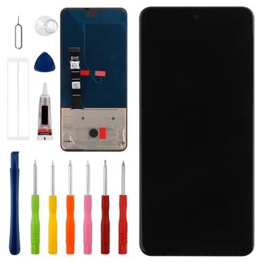 Imagem de Vvsialeek Novo conjunto de digitalizador de tela sensível ao toque LCD para Nokia X30 [6,4 polegadas] TA-1450, TA-1443 com kit de ferramentas de reparo técnico - Função de impressão digital