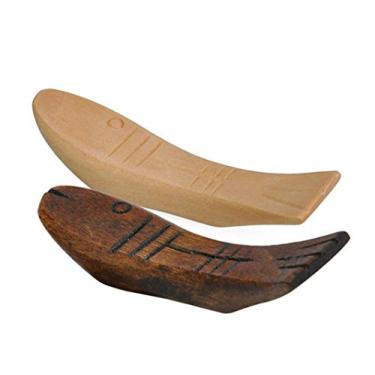 Imagem de Conjunto de 4 suportes de faca para descanso de pauzinhos em forma de peixe para garfo de colher