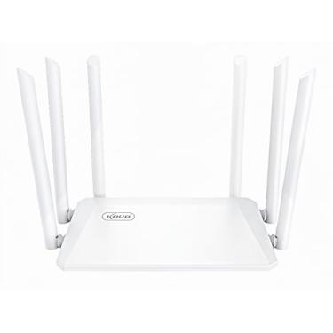 Imagem de Roteador WiFi 5G Gigabit - Sinal Ultra Forte com 6 Antenas de 5dB, 3 Modos (Roteador/AP/Repetidor), Cobertura 300m Externas e 100m Internas -Velocidade Wi-FI até 867 Mbps (5GHz) + 300 Mbps (2,4GHz)