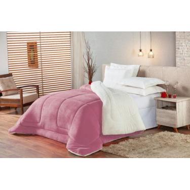Imagem de Coberdrom Cobertor Lã de carneiro com mantinha Soft Plush - Armazem do