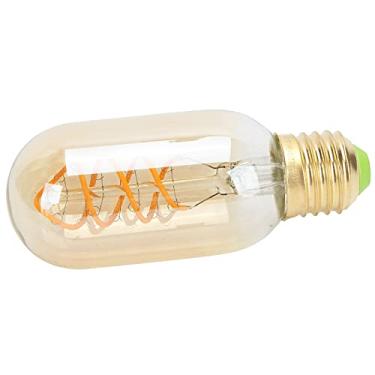 Imagem de Lâmpada LED Vintage E27 Filamento Em Espiral 4W Decoração de Casa Leve e Clara, Adequada para Lustres Decorativos do Lustre de Salão (Dourado)