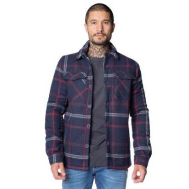 Imagem de Jaqueta Masculina Dixie Xadrez Marinho/vermelho-Masculino