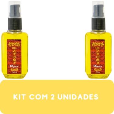 Imagem de Reparador de Pontas Vegetrat Óleo de Argan Frasco 50ml Kit Promocional