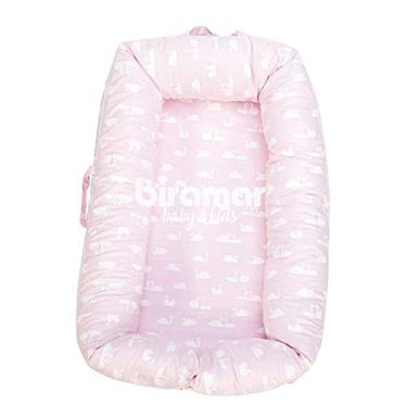 Imagem de Bercinho Portátil Ninho Para Bebê Sleep Um Master Cisne Rosa, Biramar Baby, Rosa