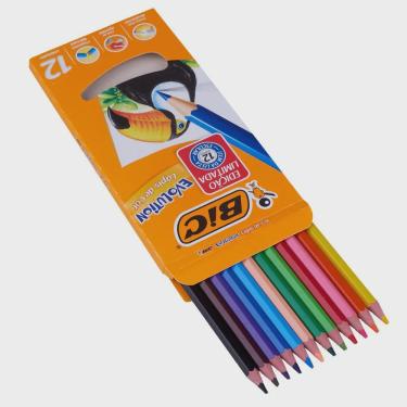 Imagem de Lápis de Cor com 12 Cores Bic