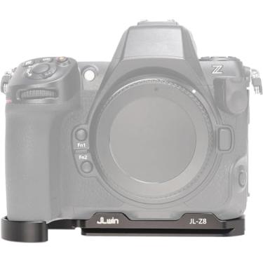 Imagem de Hersmay Placa de base de liberação rápida para câmera sem espelho Nikon Z8 compatível com tripé padrão Arca-Swiss Ballhead