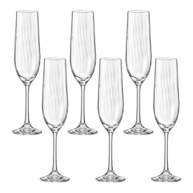 Imagem de Taça de Cristal Haus Concept Para Champanhe 190 ml Dream 6 Peças