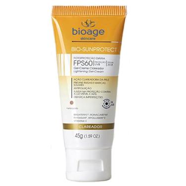 Imagem de Protetor Solar Clareador Facial Melasma Antioxidante Fps60 BIOAGE