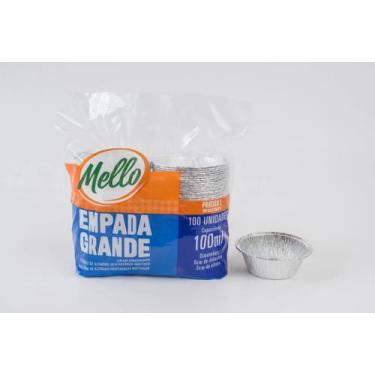 Imagem de Kit c/1 pct forma de aluminio empada grande 100 ml. c/100 un. wyda/mel