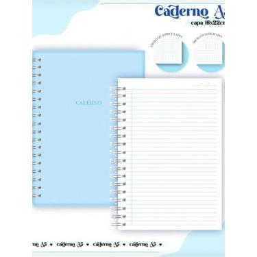 Imagem de Caderno Capa dura Tamanho A5 - NoBrand, Azul