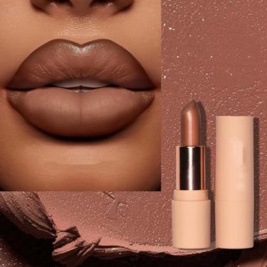 Imagem de MAEPEOR Batom Semi Matte Cremoso Natural Nude, Conjunto De Batom Hidratante E Suave Para Todos Os Tipos De Pele (Cor 302)