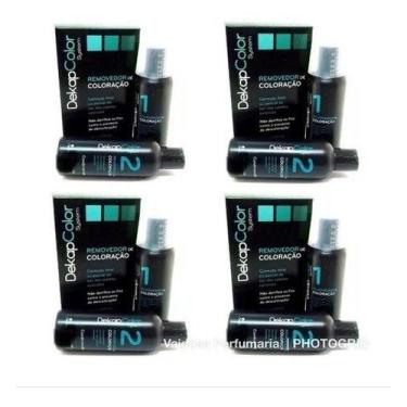 Imagem de 4 Removedor De Coloração Capilar Dekapcolor Sytem 120ml Yamá - Yamá Co