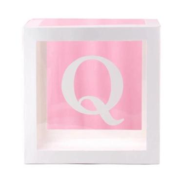 Imagem de Caixa de Balão Transparente para Chá de Bebê, Aniversário e Casamento,