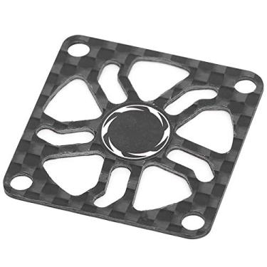 Imagem de Zaweliyo Fibra de Carbono RC Motor Refrigeing Fan Cover - Protetor de Dissipação de Calor Ultra Ligh (40mm)