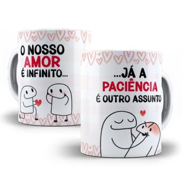 Imagem de Caneca Dia dos Namorados Flork Engraçada Porcelana Modelo 7 - Tio da C