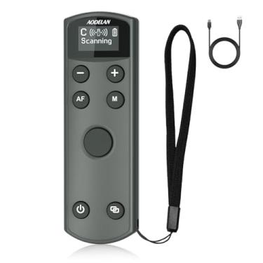 Imagem de AODELAN Câmera de liberação de obturador sem fio recarregável Canon, controle remoto, foco de zoom, compatível com R50, G7X Mark III, R6 Mark II, R5, R6, R7, M6 Mark II, M200, M50, 90D, 200D
