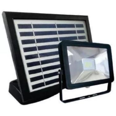Imagem de Refletor Led Solar Prime 01 6500k preto Taschibra