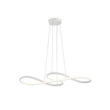 Imagem de Luminária Strip 80x35cm 02 Metros De Cabo Branco