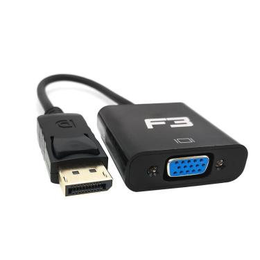 Imagem de Cabo Adaptador Conversor Displayport Para Vga F3 Cb-dvga - 621