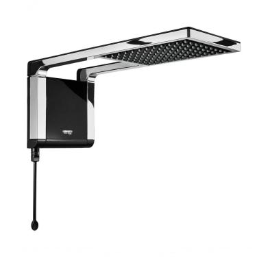 Imagem de Chuveiro Acqua Storm Preto-cromado 7800w 220v - Lorezentti