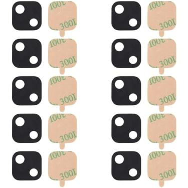 Imagem de Peças de substituição de telefone celular Para o Google Pixel 4A 4G 10 PCS lente de câmera traseira Acessórios telefônicos