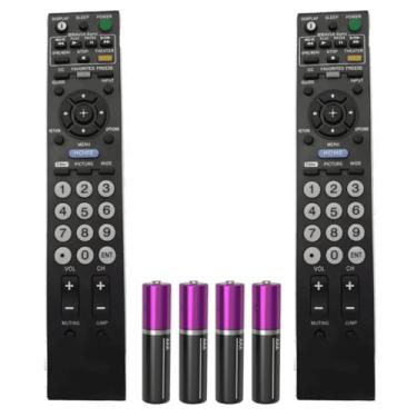 Imagem de Kit 2 Controle Remoto Compatível Com Sony TV