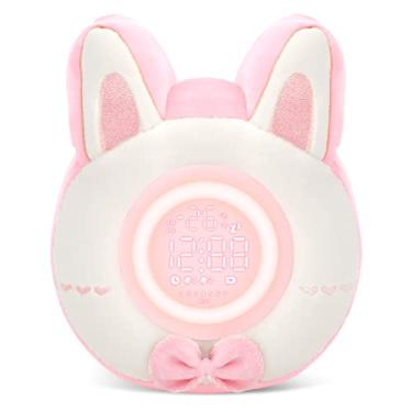 Imagem de QANYI Despertador De Pelúcia Com Luz Noturna, Bichinhos Fofos Display Led, Brinquedos Ajustáveis Para Meninas 5 A 12 Anos, Presentes Aniversário Kawaii Crianças, Adolescentes, E Mulheres