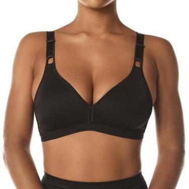 Imagem de Sutiã sem Bojo Olimpo Bourbon Demillus Confortável Plus Size, Mulher, 