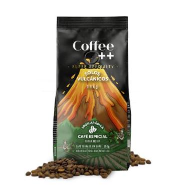 Imagem de Café em Grãos Coffee Mais Solos Vulcânicos 250 gramas - COFFEE++