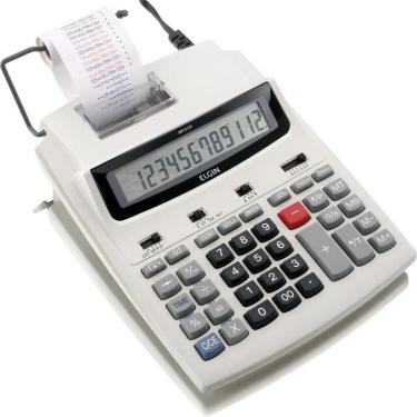Imagem de Calculadora Com Bobina 12 Digitos, Impressão Bicolor E...