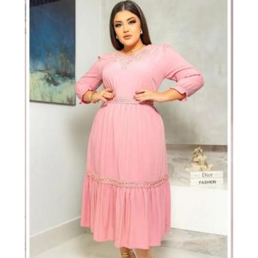 Imagem de Vestido com detalhes em bloderi - Genesis