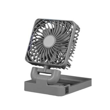 Imagem de Fenteer Ventilador de Refrigeração Automotivo com Cabo USB Elétrico E Alimentado Por Energia Solar, cabeça única preta