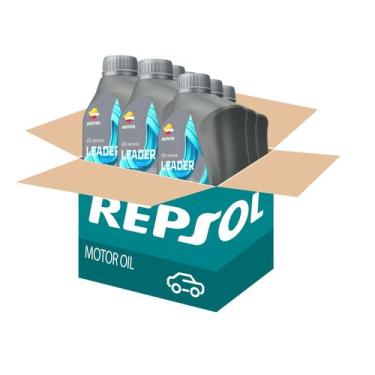 Imagem de Kit 12l Óleo Motor 5W30 Repsol LEADER NEO 100% Sintético Toyota Fiat I