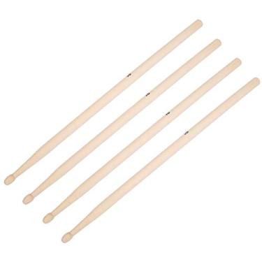 Imagem de Generic 2 Pares Tambor de Bateria, Baqueta, 5a/5b Punk Metal para Jazz Rock (5b Drum Stick)