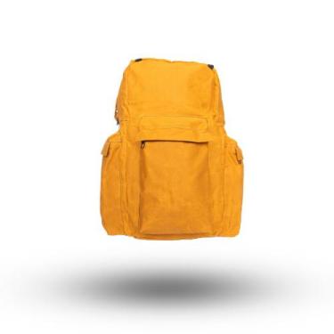 Imagem de Mochila Vertical 50Litros - Lona Encerada - MB, Amarelo lona
