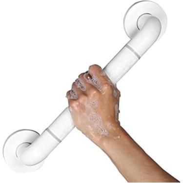 Imagem de Barra De Apoio Para Banheiras E Chuveiros,trilho De Segurança Para Banheiro Para Idosos,acessórios Para Dispositivos Auxiliares De Deficiência Suportam Até 300 Kg, White, 50cm