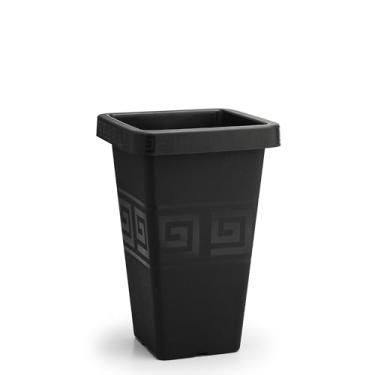 Imagem de Vaso Grego Quadrado 19,5 Litros - Preto