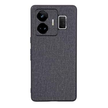 Imagem de Capas Compatível com OPPO Realme GT NEO 5,Design de padrão de tela,Pproteção completa de 360°,Pplástico macio,Proteção contra quedaBlack