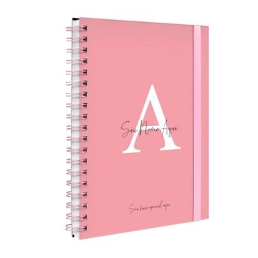 Imagem de Agenda Planner Semanal Plus 2026 Personalizada Moderna Letra Cores Rosa