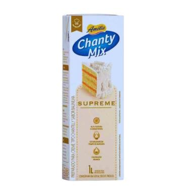 Imagem de Chantilly Chanty Mix Amelia Supreme Vigor 1Litro - Cia Leco - Vigor