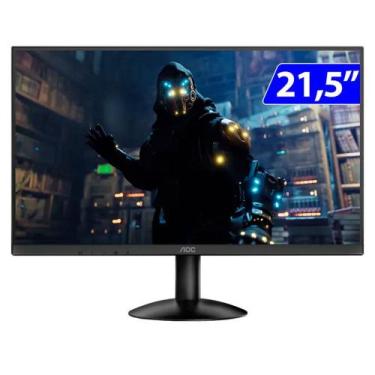 Imagem de Monitor 22B30HM2 LED 21,5 Polegadas Full HD HDMI VGA AOC, Preto, Bvolt