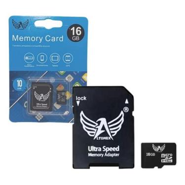 Imagem de Cartão De Memória 16gb Com Adaptador Sd AL-MO-16 - Altomex