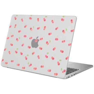 Imagem de BlHMCASE Compatível com MacBook Air 38.1 cm 2025 2024 2023 versão M3 A3114 M2 A2941, linda capa rígida protetora Kawaii Cherry para Mac Air 15