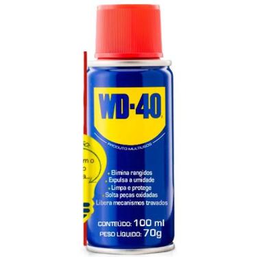 Imagem de WD-40 Spray 100ml Desengripante Lubrificante Multiuso Tira Ferrugem
