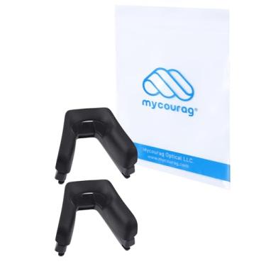 Imagem de MYCOURAG 2 pares de almofadas de nariz de substituição com base para óculos de sol Oakley Sutro Lite/Sutro Lite Asian Fit OO9463A - Preto - G