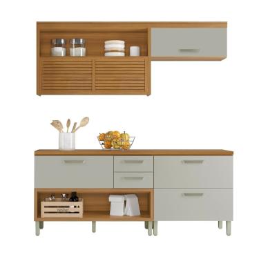 Imagem de Cozinha 3 Peças Princesa Nesher Freijó/off White